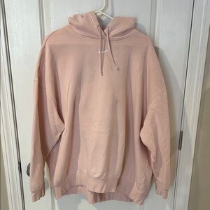 Nike Men's Light Pink Hoodie
